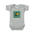 thumbnail image 1 of Newborn & Infant Chad & Jake Heather Gray Indiana Pacers St. Patrick's Day Feeling Lucky Bodysuit, 1 of 1