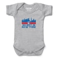 thumbnail image 1 of Newborn & Infant Chad & Jake  Heather Gray New York Rangers No Quit Bodysuit, 1 of 1
