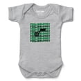 thumbnail image 1 of Newborn & Infant Chad & Jake Heather Gray Utah Jazz St. Patrick's Day Feeling Lucky Bodysuit, 1 of 1