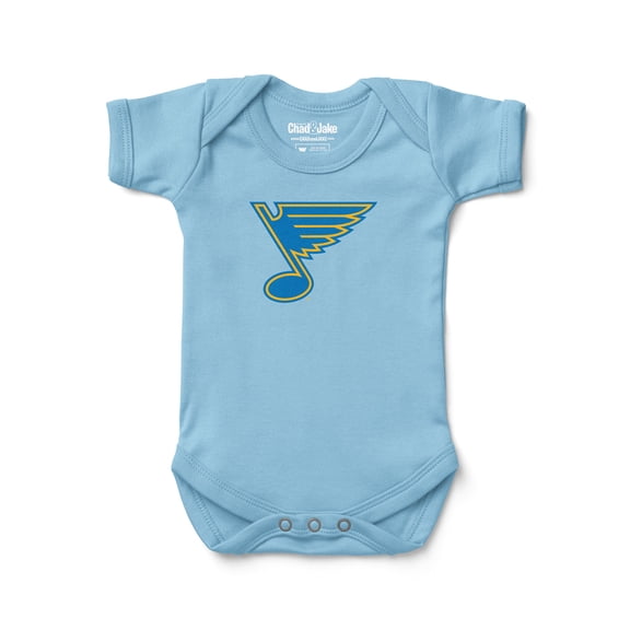 Newborn & Infant Chad & Jake Light Blue St. Louis Blues Bodysuit