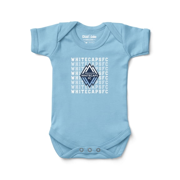 Newborn & Infant Chad & Jake Light Blue Vancouver Whitecaps FC Retro Bodysuit