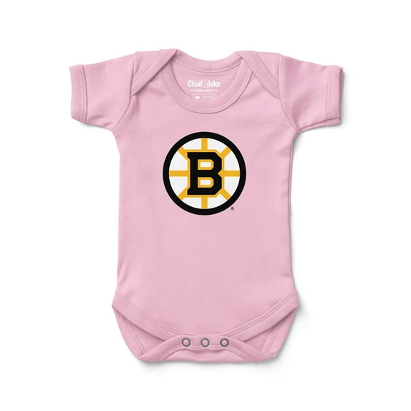 Newborn & Infant Chad & Jake Light Pink Boston Bruins Bodysuit