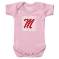 thumbnail image 1 of Newborn & Infant Chad & Jake Light Pink Ole Miss Rebels Retro Bodysuit, 1 of 1