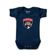 thumbnail image 1 of Newborn & Infant Chad & Jake Navy Florida Panthers Primary Logo Bodysuit, 1 of 1