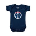 thumbnail image 1 of Newborn & Infant Chad & Jake Navy Washington Wizards Primary Logo Bodysuit, 1 of 1