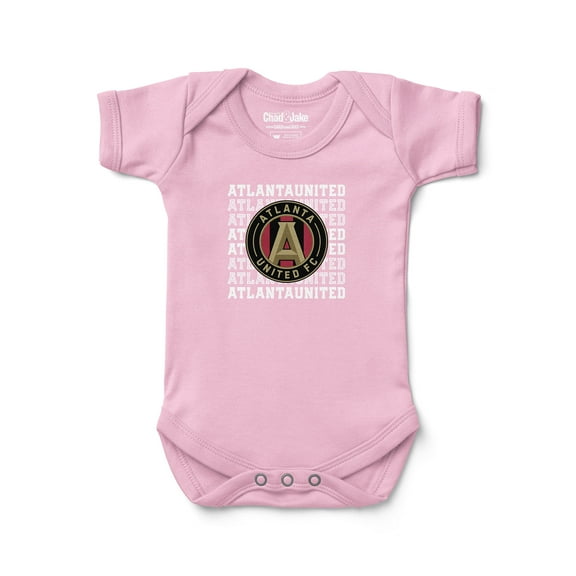 Newborn & Infant Chad & Jake Pink Atlanta United FC Retro Bodysuit