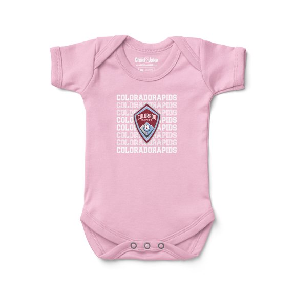 Newborn & Infant Chad & Jake Pink Colorado Rapids Retro Bodysuit