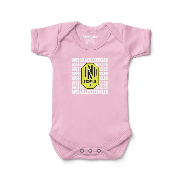 Newborn & Infant Chad & Jake Pink Nashville SC Retro Bodysuit