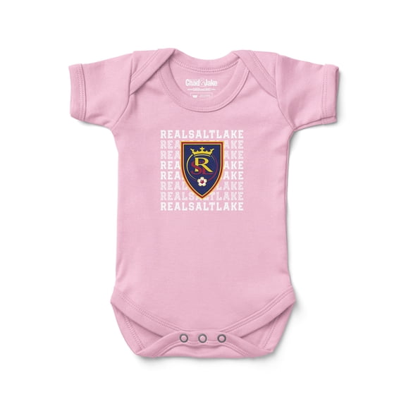 Newborn & Infant Chad & Jake Pink Real Salt Lake Retro Bodysuit
