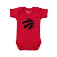 thumbnail image 1 of Newborn & Infant Chad & Jake Red Toronto Raptors Primary Logo Bodysuit, 1 of 1