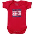 thumbnail image 1 of Newborn & Infant Chad & Jake  Red Washington Wizards Groovy Bodysuit, 1 of 1