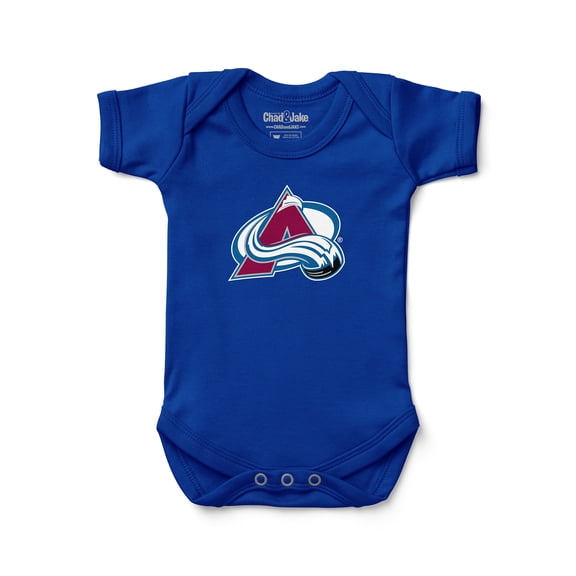 Newborn & Infant Chad & Jake Royal Colorado Avalanche Primary Logo Bodysuit