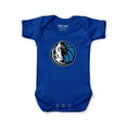 thumbnail image 1 of Newborn & Infant Chad & Jake Royal Dallas Mavericks Primary Logo Bodysuit, 1 of 1