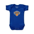 thumbnail image 1 of Newborn & Infant Chad & Jake Royal New York Knicks Primary Logo Bodysuit, 1 of 1