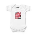 thumbnail image 1 of Newborn & Infant Chad & Jake  White Atlanta Hawks Dual Bodysuit, 1 of 1
