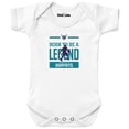 thumbnail image 1 of Newborn & Infant Chad & Jake  White Charlotte Hornets Legend Bodysuit, 1 of 1