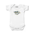 thumbnail image 1 of Newborn & Infant Chad & Jake White Nashville Predators Logo Bodysuit, 1 of 1