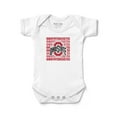 thumbnail image 1 of Newborn & Infant Chad & Jake  White Ohio State Buckeyes Classic Bodysuit, 1 of 1