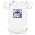 thumbnail image 1 of Newborn & Infant Chad & Jake  White Sacramento Kings Retro Bodysuit, 1 of 1