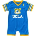 thumbnail image 1 of Newborn & Infant Colosseum Blue UCLA Bruins Bumpo Football Logo Romper, 1 of 2