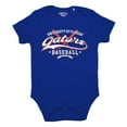 thumbnail image 1 of Newborn & Infant Garb Royal Florida Gators Otis Baseball Bodysuit, 1 of 1