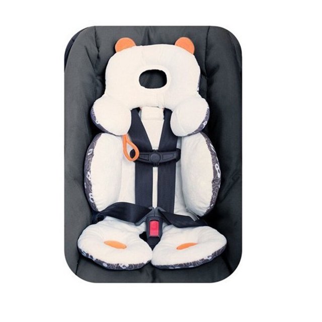Newborn Infant Head Neck Body Car Seat Support Pillow, Bumper Cushion