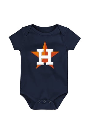 Newborn & Infant Outerstuff Navy Houston Astros Primary Team Logo Bodysuit