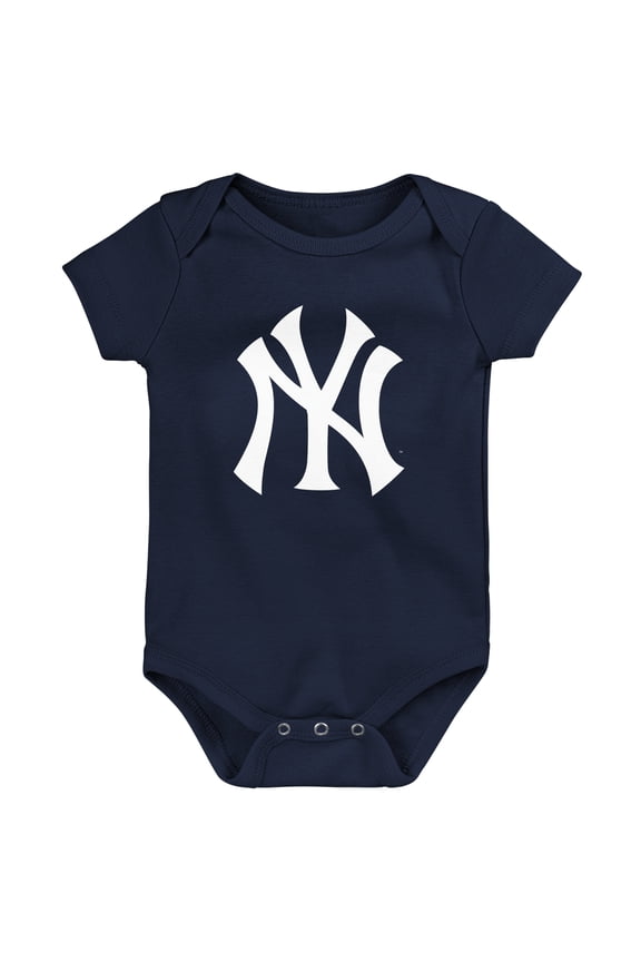 Newborn & Infant Outerstuff  Navy New York Yankees Primary Team Logo Bodysuit