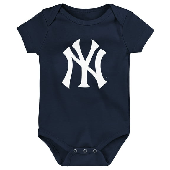 Newborn & Infant Outerstuff Navy New York Yankees Primary Team Logo Bodysuit