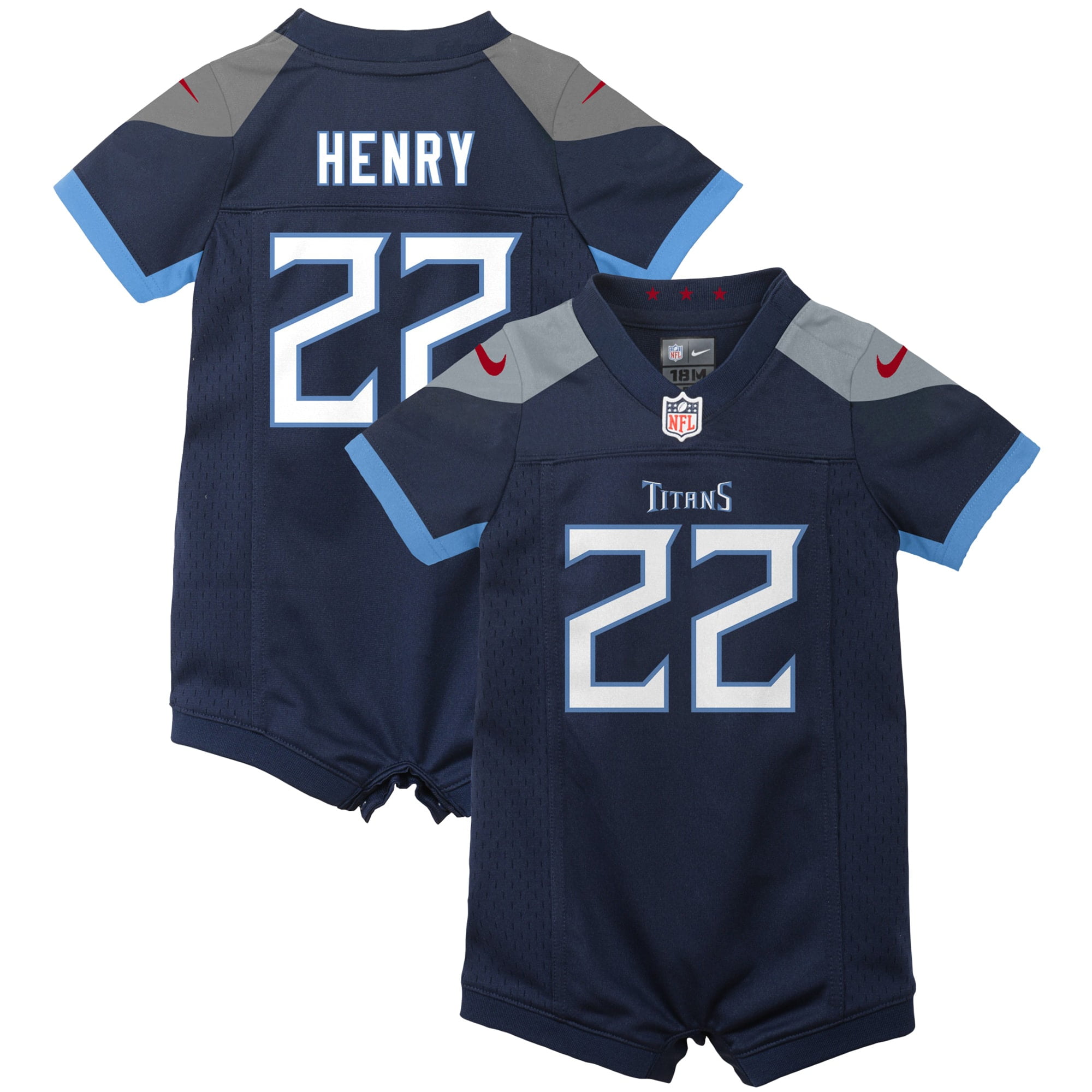 Tennessee Titans: Derrick Henry 2022 White Jersey - Officially