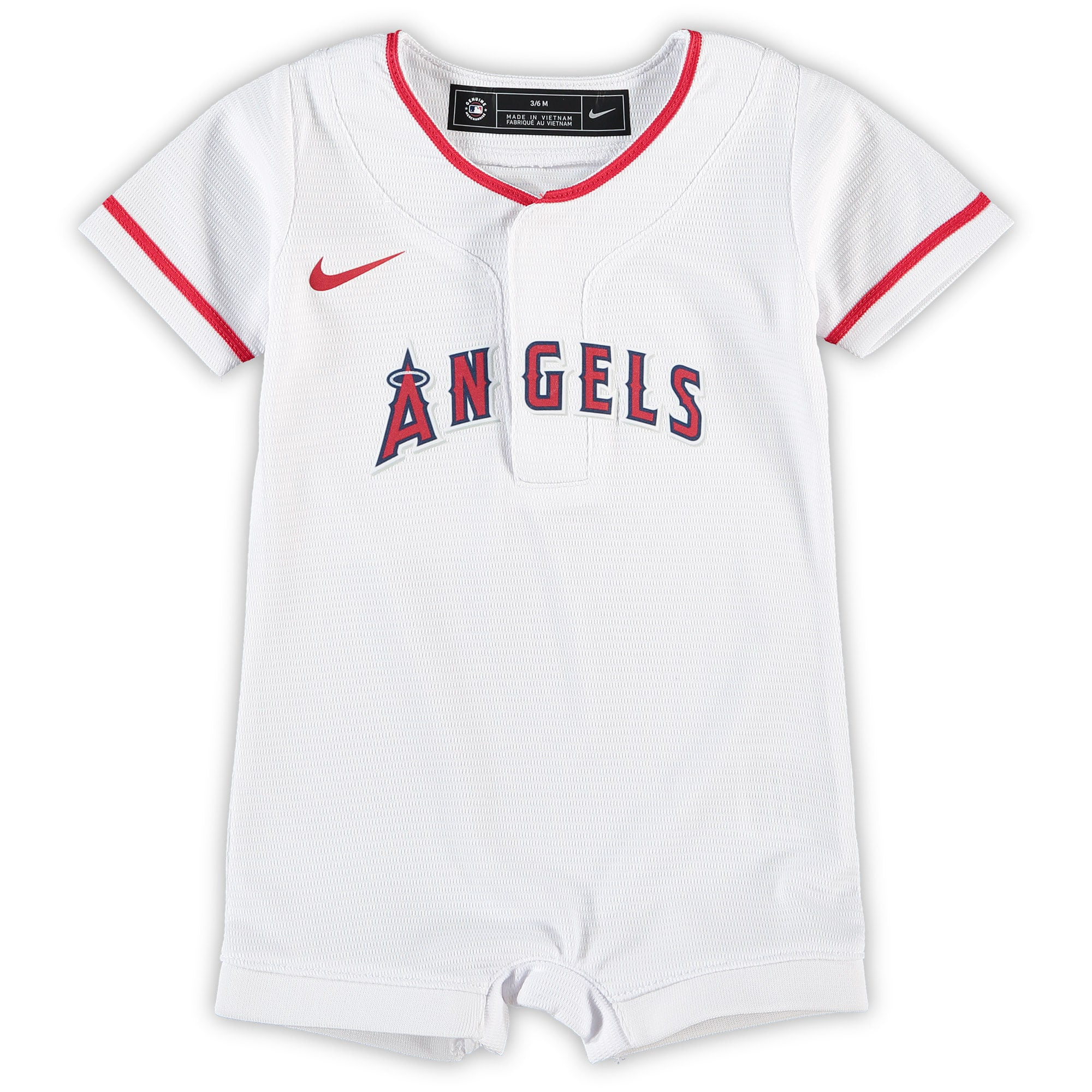 Newborn & Infant Nike White Los Angeles Angels Official Jersey