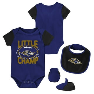 NFL Team Apparel Infant Baltimore Ravens Red Zone T-Shirt Set