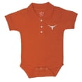 thumbnail image 1 of Newborn & Infant Texas Orange Texas Longhorns Lit Polo Bodysuit, 1 of 1