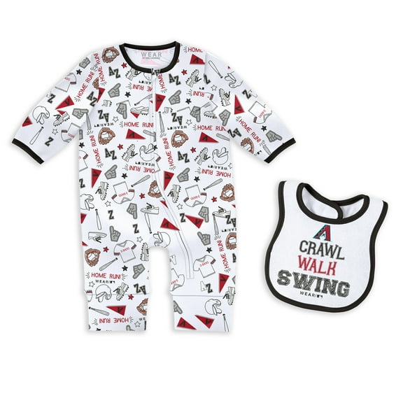 Newborn & Infant WEAR by Erin Andrews Arizona Diamondbacks Sleep & Play Set
