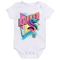 thumbnail image 1 of Newborn & Infant White Seattle Kraken Full Throttle Bodysuit, 1 of 1