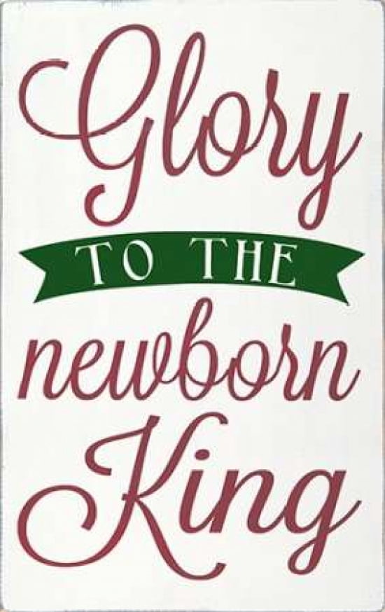 Newborn King with Green Canvas Art - Erin Deranja (24 x 36)
