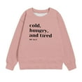 thumbnail image 1 of Newborn Knit Sweater Girls Crewneck Oversized Sweatshirt Kids Fashion Long Sleeve Pullover Tops 1-12 Years Newborn Knit Sweater Red-1 2-3T, 1 of 6