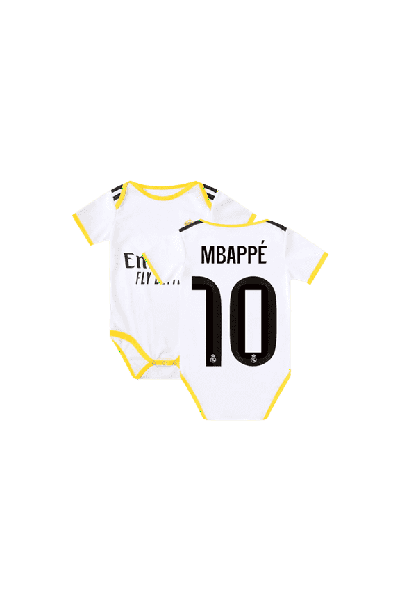 Newborn Madrid world cup Onesie Boys Girls Short And Long-Sleeve Baby Clothing | Unique Infant Team Soccer Bodysuits