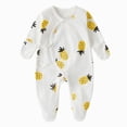thumbnail image 1 of Newborn Newborn Baby Boys Halloween Set Long Sleeved Bodysuits Vest Hat Set Jumpsuit Romper Newborn Baby Pajamas Cotton Infant Sleepers Yellow, 1 of 8