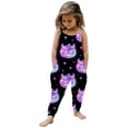 thumbnail image 1 of Onesies Boy Kids Halloween Suspender Romper Loose Harem Jumpsuit Cosplay Party Outfit Rompers for Girls, 1 of 5