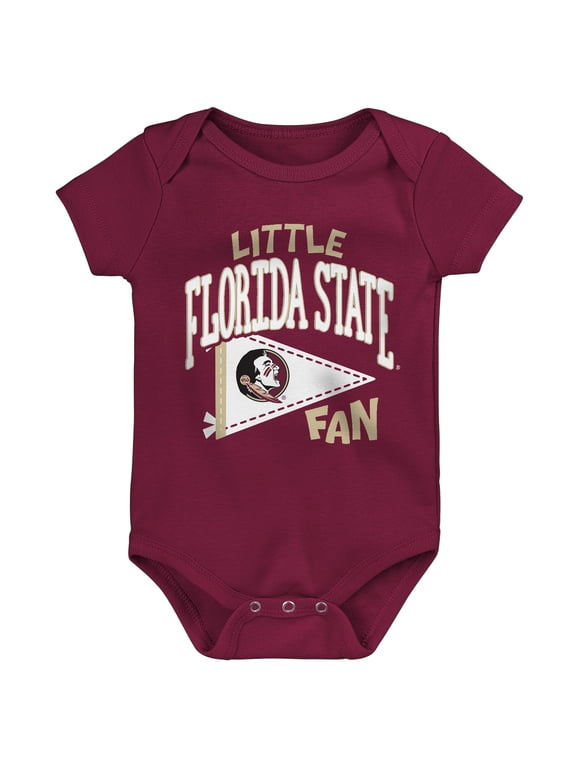 Newborn Outerstuff Garnet Florida State Seminoles Little Banner Bodysuit