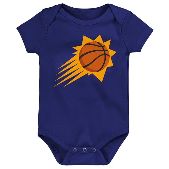 Newborn Outerstuff Purple Phoenix Suns Primary Logo Bodysuit