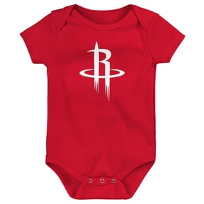 Newborn Outerstuff Red Houston Rockets Primary Logo Bodysuit