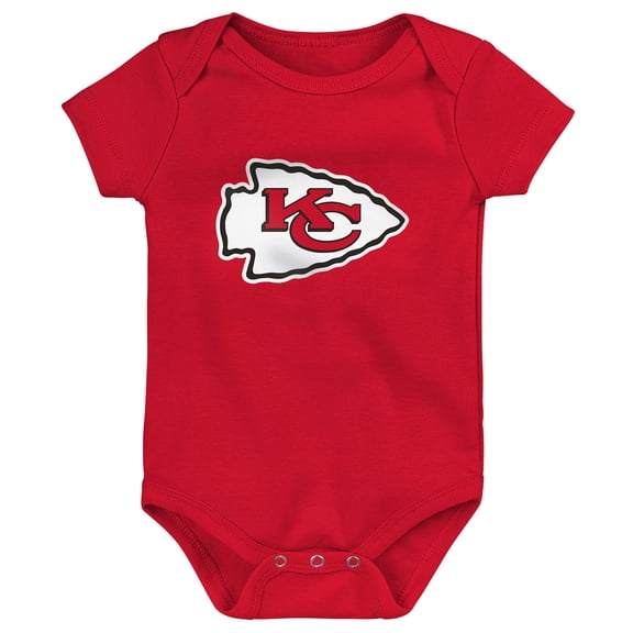 Newborn Outerstuff Red Kansas City Chiefs Primary Logo Bodysuit