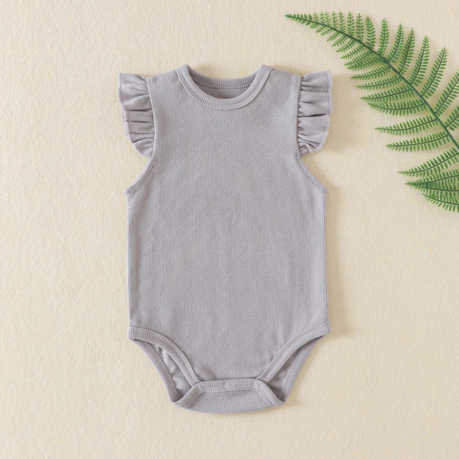 Outfit Boy Funny Cartoon Print Short Sleeve Bodysuit Boy Clothes for Baby Girls 6-9 Months