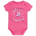 thumbnail image 1 of Newborn Pink Cincinnati Bengals Happy Gameday Bodysuit, 1 of 1