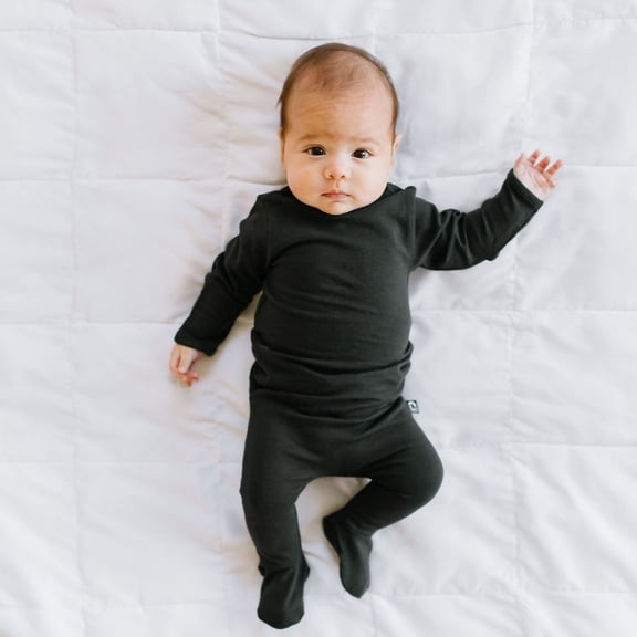 Newborn Rag Romper - 'Phantom' - Size 0-3M