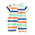 thumbnail image 1 of Newborn Summer Baby Boy Girl Rompers Bodysuit Jumpsuit Playsuit One Piece Outfit Clothes Multicolor 0-3 Months, 1 of 3
