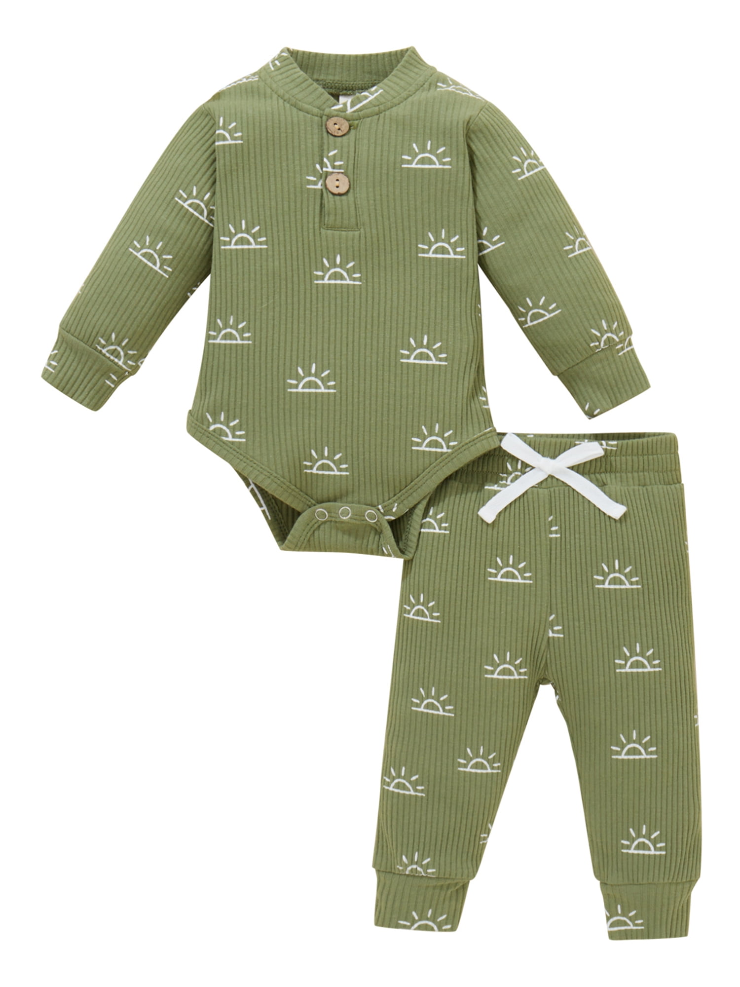 Newborn Toddler Baby Boy Girl Clothes 3 6 9 12 18 Months Spring Fall