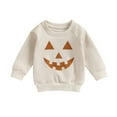 thumbnail image 1 of Newborn Toddler Baby Boy Girl Halloween Outfit 6M 12M 18M 24M 3Y 4Y Pullover Sweatshirt Long Sleeve T-Shirt Tops Fall Clothes, 1 of 9